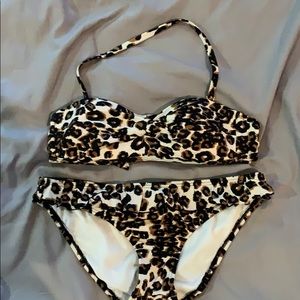 Gianni Bini Leopard Swimsuit.